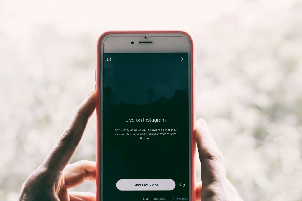 ready to live on Instagram