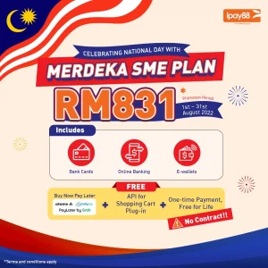 Merdeka Day Offers Deals Promotions SME Plan Payment Gateway Malaysia Promo - iPay88