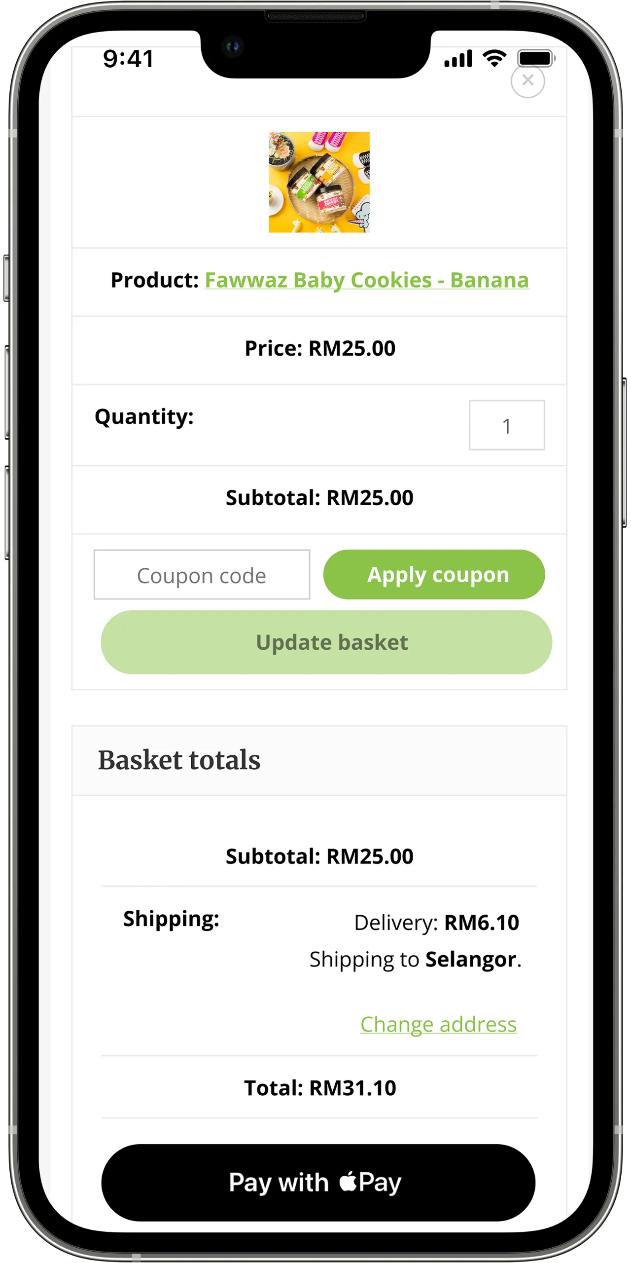 Apple Pay Mobile Step 1 Checkout - iPay88