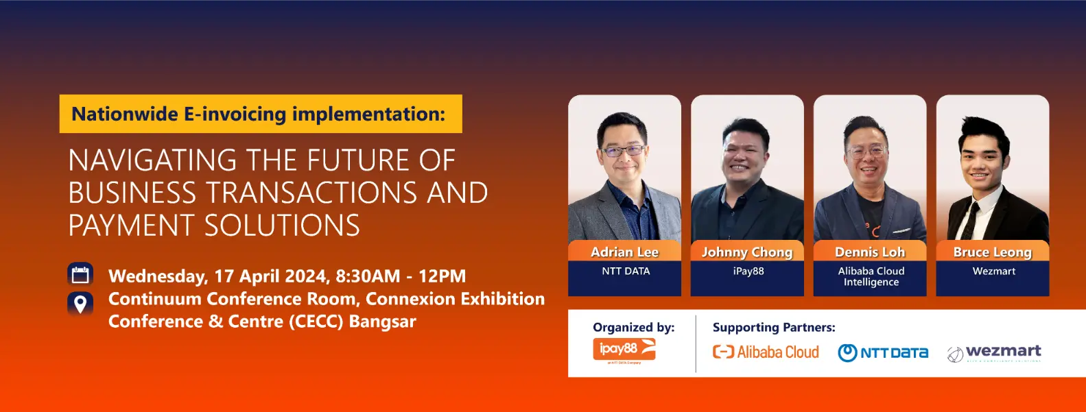 E-invoicing Seminar 2024 - Nationwide E-invoicing Implementation Nav Solutions - iPay88